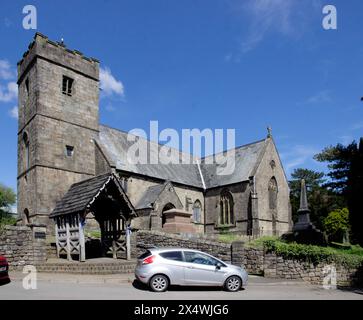 Trevethin de St Cadoc est une église gothique classée Grade II dans le style perpendiculaire avec des registres paroissiaux datant de c1650, très apprécié pour l'histoire familiale Banque D'Images