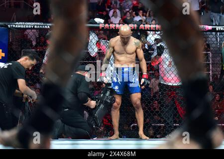 Rio de Janeiro, RJ, Brésil. 05 mai 2024. RIO DE JANEIRO, RJ - 5 MAI : Jose Aldo se prépare à combattre Jonathan Martinez dans leur combat contre les poids lourds lors de l'événement UFC 301 à la Farmasi Arena le 5 mai 2024 à Rio de Janeiro, RJ, Brésil. (Photo de Leandro Bernardes/PxImages) crédit : Px images/Alamy Live News Banque D'Images