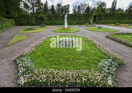 Jardin russe dans le parc du palais du Belvédère, Weimar, Thuringe, Allemagne Banque D'Images