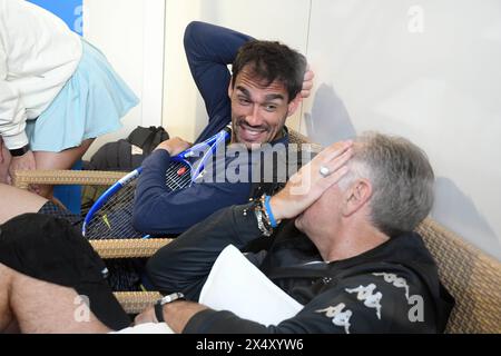 Rome, Italie. 04 mai 2024. Rome, Foro Italico Tennis&Friends 2024, sur la photo : crédit : Agence photo indépendante/Alamy Live News Banque D'Images