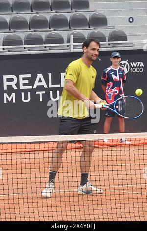 Rome, Italie. 04 mai 2024. Rome, Foro Italico Tennis&Friends 2024, sur la photo : crédit : Agence photo indépendante/Alamy Live News Banque D'Images