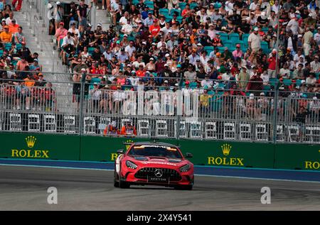 Miami, Vereinigte Staaten. 05 mai 2024. 05.05.2024, Miami International Autodrome, Miami, formule 1 Crypto.com Miami Grand Prix, en photo Safety car Credit : dpa/Alamy Live News Banque D'Images