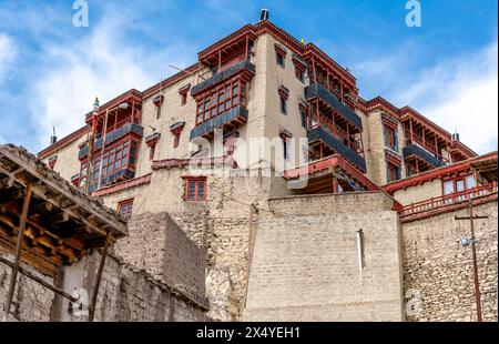 Monastère historique de Stok dans la région indienne du Ladakh près de Leh Banque D'Images