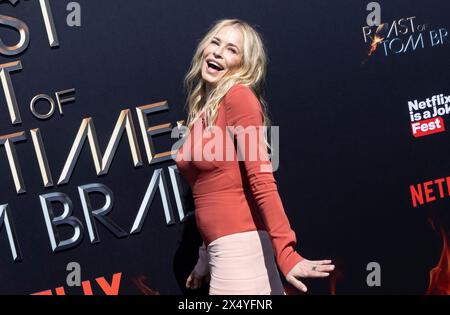 Inglewood, États-Unis. 05 mai 2024. Chelsea Handler assiste aux arrivées de The Greatest Roast of All Time de Netflix : Tom Brady au Kia Forum à Inglewood, CA, le 5 mai 2024. (Photo de Corine Solberg/Sipa USA) crédit : Sipa USA/Alamy Live News Banque D'Images