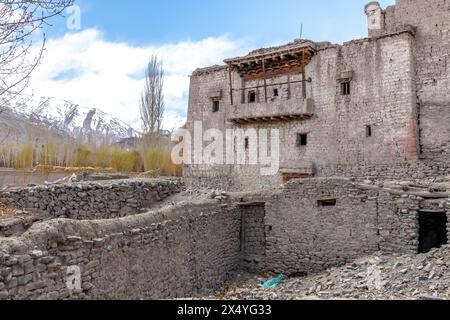 Monastère historique de Stok dans la région indienne du Ladakh près de Leh Banque D'Images