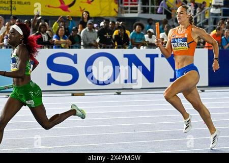 Nassau, Bahamas. 05 mai 2024. NASSAU, BAHAMAS - 5 MAI : Lieke Klaver, des pays-Bas, pendant le jour 2 du World Athletics Relays Bahamas 24 au stade Thomas Robinson le 5 mai 2024 à Nassau, Bahamas. (Photo Erik van Leeuwen/Agence BSR) crédit : Agence BSR/Alamy Live News Banque D'Images