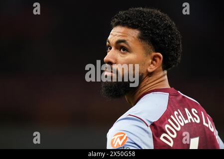 Photo du dossier datée du 30-03-2024 de Douglas Luiz d'Aston Villa, qui dit que son camp doit "lever la tête" alors qu'ils tentent de rebondir après les revers en Europe et en premier League. Date d'émission : lundi 6 mai 2024. Banque D'Images