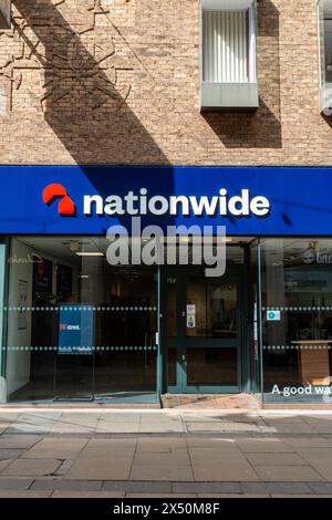 Nationwide building Society, Petty Cury, Cambridge, Angleterre, Royaume-Uni Banque D'Images