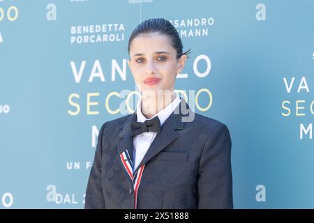 6 mai 2024, Rome, Italie : L'actrice italienne Benedetta Porcaroli assiste à la photocall du film 'Vangelo secondo Maria' à la Casa del Cinema à Rome (crédit image : © Matteo Nardone/Pacific Press via ZUMA Press Wire) USAGE ÉDITORIAL SEULEMENT! Non destiné à UN USAGE commercial ! Banque D'Images