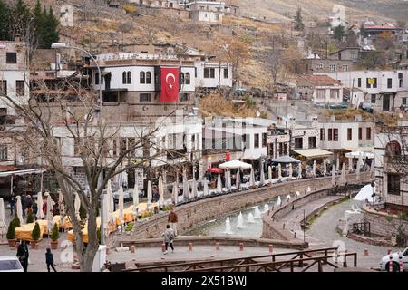 KONYA, TURKIYE - 17 DÉCEMBRE 2023 : vue générale de la ville de Sille dans la ville de Konya Banque D'Images