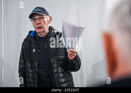 Viersel, Belgique. 04 mai 2024. Arbitre photographié avant un Triatlon à Viersel, le samedi 4 mai 2024 à Viersel, Belgique . Crédit : Sportpix/Alamy Live News Banque D'Images