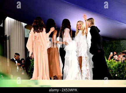 Sienna Miller participant au Metropolitan Museum of Art costume Institute Benefit Gala 2024 à New York, États-Unis. Date de la photo : lundi 6 mai 2024. Banque D'Images