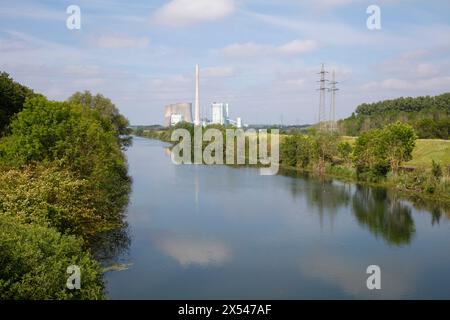 Géographie / voyage, Allemagne, Rhénanie-du-Nord-Westphalie, Ruhr area, Werne, Stockum, lèvre de rivière, DROITS-SUPPLÉMENTAIRES-AUTORISATION-INFO-NON-DISPONIBLE Banque D'Images