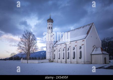 Geography / Travel, Germany, Bavaria, Schwangau, pèlerinage Church réunissent Coloman, Schwangau, Allgaeu, ADDITIONAL-RIGHTS-LEARANCE-INFO-NOT-AVAILABLE Banque D'Images