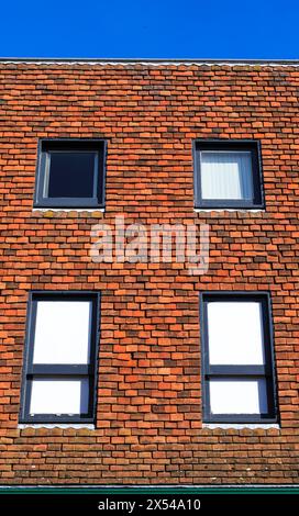 Façade colorée dans la vieille ville de Salisbury ville Banque D'Images