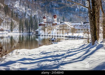 Géographie / voyage, Allemagne, Bavière, Schoenau at Koenigssee, ADDITIONAL-RIGHTS-LEARANCE-INFO-NOT-AVAILABLE Banque D'Images