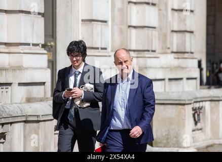 Londres, 7e 2024 Kevin Hollinrake député vu devant le bureau du Cabinet Whitehall crédit : Richard Lincoln/Alamy Live News Banque D'Images