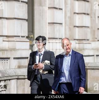 Londres, 7e 2024 Kevin Hollinrake député vu devant le bureau du Cabinet Whitehall crédit : Richard Lincoln/Alamy Live News Banque D'Images