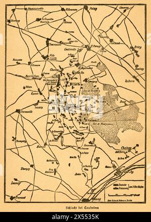 Géographie / voyage, Allemagne, France, Guerre franco-prussienne, bataille de Coulmiers, LES DROITS D'AUTEUR DE L'ARTISTE NE DOIVENT PAS ÊTRE EFFACÉS Banque D'Images