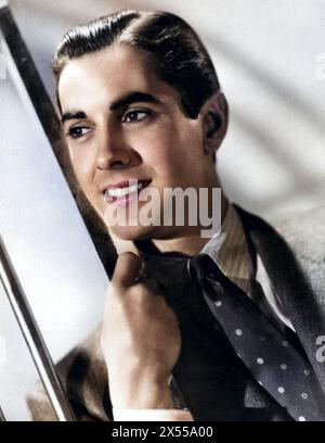 Power, Tyrone, 5.5.1913 - 15.11.1958, acteur américain, portrait, CIRCA 1930 , AUTORISATION-DROITS-SUPPLÉMENTAIRES-INFO-NON-DISPONIBLE Banque D'Images