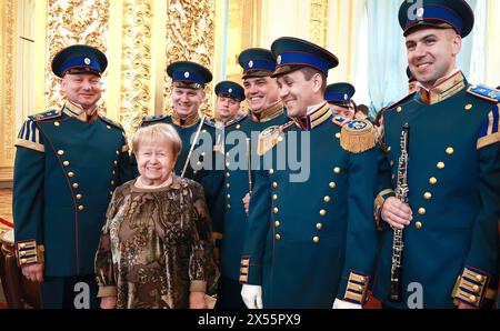 Événements célébrant la réintégration de Vladimir Poutine à la présidence russe le 7 mai 2024. (Photo : Bureau du Président russe) Banque D'Images