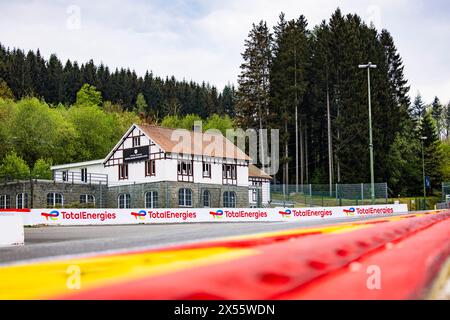 Stavelot, Belgique. 07 mai 2024. Illustration, piste, ambiance lors des 6 heures d'Imola 2024, 2ème manche du Championnat du monde d'Endurance FIA 2024, du 18 au 21 avril 2024 sur l'Autodromo Internazionale Enzo e Dino Ferrari à Imola - photo Julien Delfosse/DPPI crédit : DPPI Media/Alamy Live News Banque D'Images