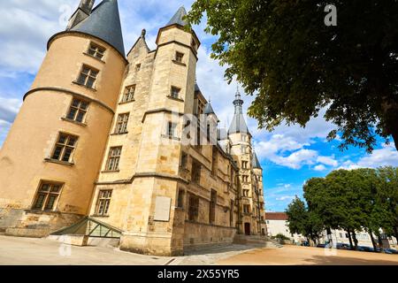 Le Palais des Ducs, Palais Ducal, Nevers, Nièvre, Bourgogne, France, Europe Banque D'Images