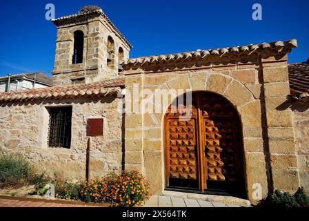 Église San Simon de Piñuecar, Madrid, Espagne Banque D'Images