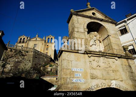 Couvent de Carmen à Padron, A Coruña, Espagne Banque D'Images