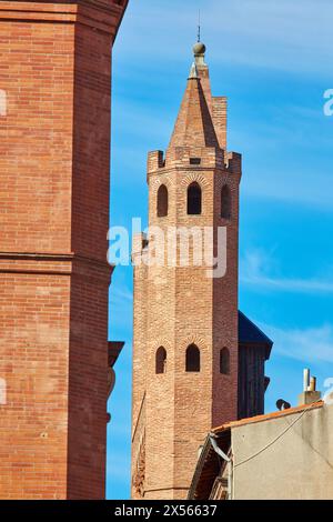 Eglise Notre Dame du Taur. Rue du Taur. Toulouse. Haute Garonne. La France. Banque D'Images