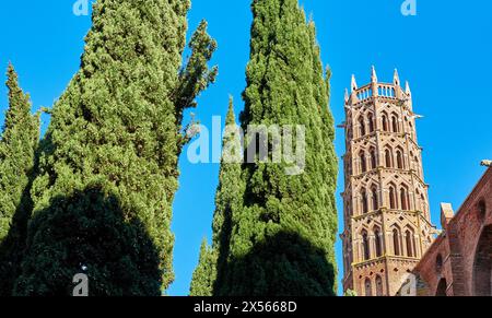 Couvent des Jacobins. Toulouse. Haute Garonne. La France. Banque D'Images