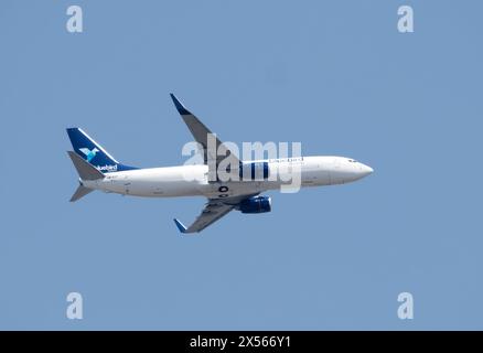 Bluebird Nordic (compagnie aérienne de fret basée à Reykjavík, Islande), Boeing 737-800, Budapest, Hongrie, Magyarország, Europe Banque D'Images