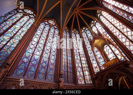 Sainte Chapelle. Paris. France. Banque D'Images