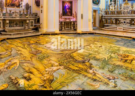 Iglesia de Santo Stefano à Capri, Italie Banque D'Images