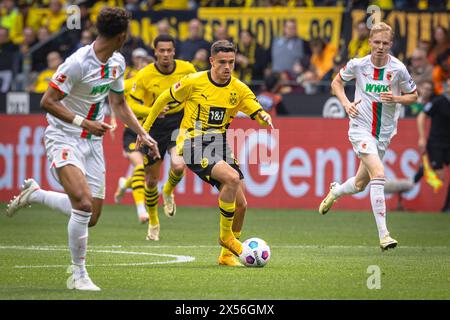 Dortmund, Allemagne. 04 mai 2024. Dortmund, Allemagne, 04 mai 2024 : Kjell Waetjen (38 Dortmund) lors du match de football 1.Bundesliga entre le Borussia Dortmund et le FC Augsburg au signal Iduna Park à Dortmund, Allemagne. Philipp Kresnik (Philipp Kresnik/SPP) crédit : SPP Sport Press photo. /Alamy Live News Banque D'Images