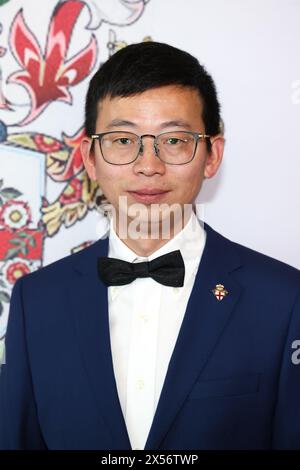 Santa Monica, Californie, États-Unis. 28 avril 2024. Professeur Lingyun Xiang participant à la Royal Society of réunifiGeorge, California Branch réunissant George's Day Celebration and Awards Ceremony à l'Hôtel Casa Del Mar à Santa Monica, Californie. Crédit : Sheri Determan Banque D'Images