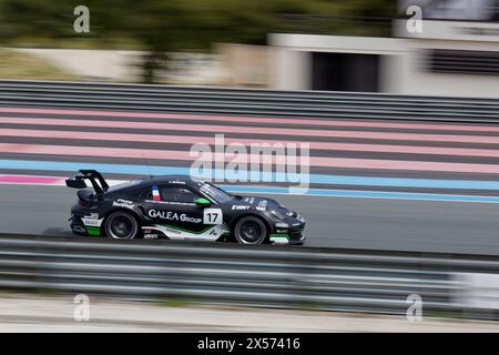 PORSCHE CARRERA CUP FRANCE 2024 circuit Paul Ricard, Castellet, FRANCE, 03/05/2024 Florent 'MrCrash' B. Banque D'Images