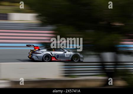 PORSCHE CARRERA CUP FRANCE 2024 circuit Paul Ricard, Castellet, FRANCE, 03/05/2024 Florent 'MrCrash' B. Banque D'Images