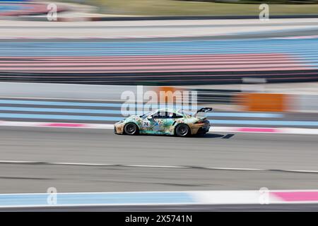 PORSCHE CARRERA CUP FRANCE 2024 circuit Paul Ricard, Castellet, FRANCE, 03/05/2024 Florent 'MrCrash' B. Banque D'Images