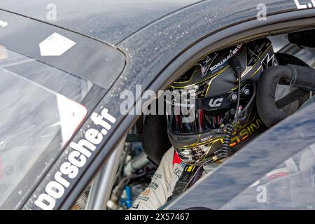 PORSCHE CARRERA CUP FRANCE 2024 circuit Paul Ricard, Castellet, FRANCE, 03/05/2024 Florent 'MrCrash' B. Banque D'Images