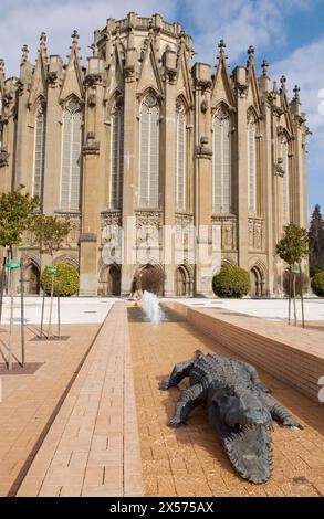 La nouvelle cathédrale Santa Maria. Vitoria-Gasteiz. L'Alava. L'Euskadi. L'Espagne. Banque D'Images
