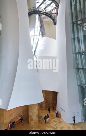 Musée Guggenheim, Bilbao, Biscaye, Pays Basque, Espagne Banque D'Images