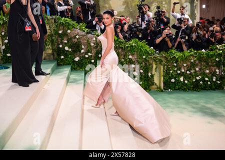 New York, États-Unis. 6 mai 2024. Kylie Jenner présente au Metropolitan Museum of Art costume Institute Benefit Gala 2024 à New York, États-Unis le crédit photo devrait se lire : Matt Crossick/Alamy Live News Banque D'Images