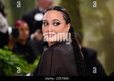 New York, États-Unis. 6 mai 2024. Lily Gladstone participant au Metropolitan Museum of Art costume Institute Benefit Gala 2024 à New York, États-Unis le crédit photo devrait se lire : Matt Crossick/Alamy Live News Banque D'Images