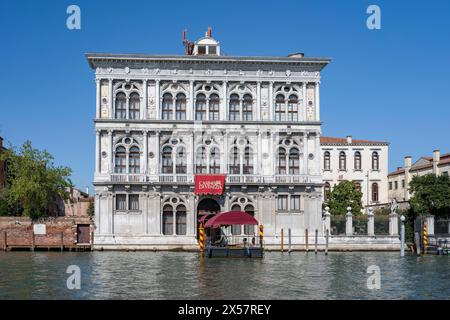 Casino di Venezia sur le Grand canal, Venise, Vénétie, Italie Banque D'Images