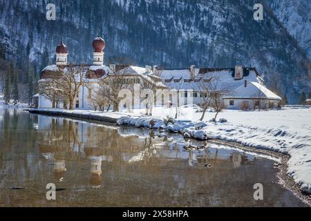 Géographie / voyage, Allemagne, Bavière, Schoenau at Koenigssee, ADDITIONAL-RIGHTS-LEARANCE-INFO-NOT-AVAILABLE Banque D'Images