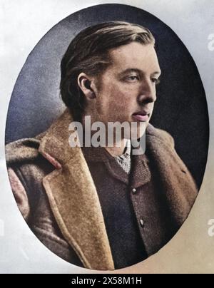 Wilde, Oscar, 16.10.1854 - 30.11.1900, écrivain irlandais, portrait, pendant ses études à Oxford, 1878, ADDITIONAL-RIGHTS-CLEARANCE-INFO-NOT-AVAILABLE Banque D'Images