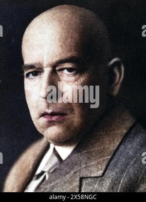 Spengler, Oswald, 29.5.1880 - 8,5.1936, philosophe allemand, portrait, CIRCA 1930, AUTORISATION-DROITS-SUPPLÉMENTAIRE-INFO-NON-DISPONIBLE Banque D'Images