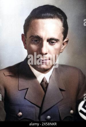 Goebbels, Joseph, 29.10.1897 - 1,5.1945, homme politique allemand (NSDAP), ministre de la propagande nazie 1933 - 1945, portrait, années 1930, USAGE ÉDITORIAL SEULEMENT Banque D'Images