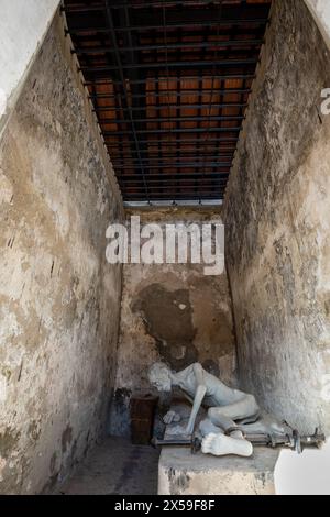 La prison de l'île de Con Dao au Vietnam Banque D'Images